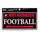 Northern Illinois 3" X 6" True Pride Decal - Football