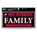 Northern Illinois 3" X 6" True Pride Decal - Family