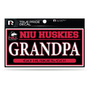 Northern Illinois 3" X 6" True Pride Decal - Grandpa