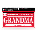 Nebraska 3" X 6" True Pride Decal - Grandma