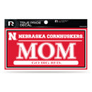 Nebraska University 3" X 6" True Pride Decal - Mom