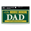 North Dakota State 3" X 6" True Pride Decal - Dad