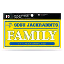 South Dakota State University 3" X 6" True Pride Decal - Family (Alternate)