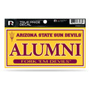 Arizona State 3" X 6" True Pride Decal - Alumni (Alternate)