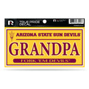 Arizona State 3" X 6" True Pride Decal - Grandpa (Alternate)
