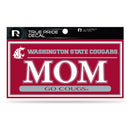 Washington State University 3" X 6" True Pride Decal - Mom