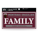 Montana University 3" X 6" True Pride Decal - Family
