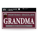 Montana University 3" X 6" True Pride Decal - Grandma