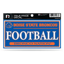 Boise State 3" X 6" True Pride Decal - Football