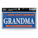 Boise State 3" X 6" True Pride Decal - Grandma