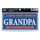 Boise State 3" X 6" True Pride Decal - Grandpa