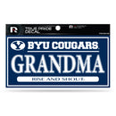 BYU 3" X 6" True Pride Decal - Grandma