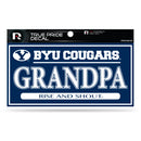 BYU 3" X 6" True Pride Decal - Grandpa