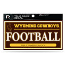 Wyoming University 3" X 6" True Pride Decal - Football