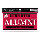 Utah University 3" X 6" True Pride Decal - Alumni