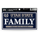 Utah State University 3" X 6" True Pride Decal - Family