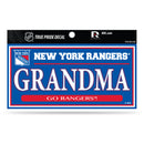 Rangers - NY 3" X 6" True Pride Decal - Grandma