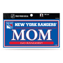 Rangers - NY 3" X 6" True Pride Decal - Mom