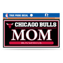 Bulls 3" X 6" True Pride Decal - Mom