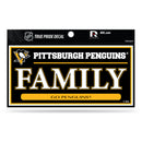 Penguins 3" X 6" True Pride Decal - Family