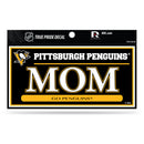 Penguins 3" X 6" True Pride Decal - Mom