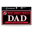 Devils 3" X 6" True Pride Decal - Dad