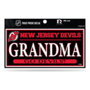 Devils 3" X 6" True Pride Decal - Grandma