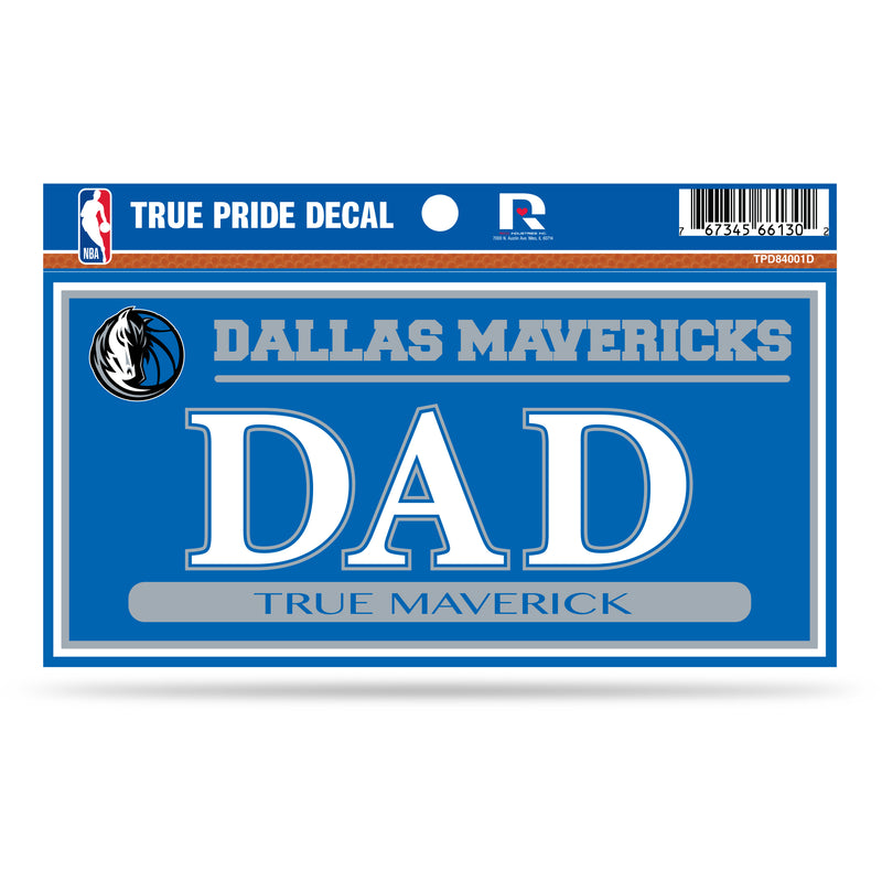 Mavericks 3" X 6" True Pride Decal - Dad