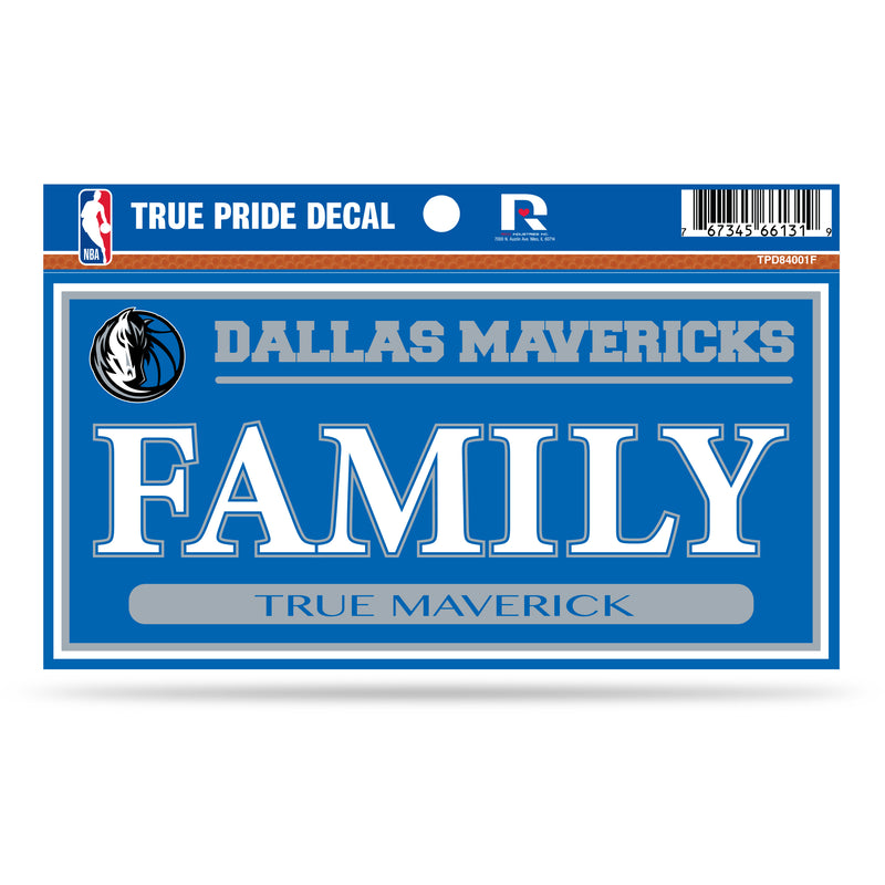 Mavericks 3" X 6" True Pride Decal - Family