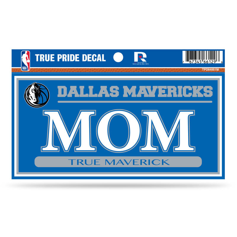 Mavericks 3" X 6" True Pride Decal - Mom