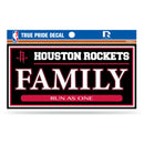 Rockets 3" X 6" True Pride Decal - Family