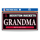 Rockets 3" X 6" True Pride Decal - Grandma