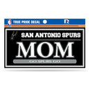 Spurs 3" X 6" True Pride Decal - Mom
