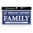 Lightning 3" X 6" True Pride Decal - Family