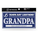 Lightning 3" X 6" True Pride Decal - Grandpa