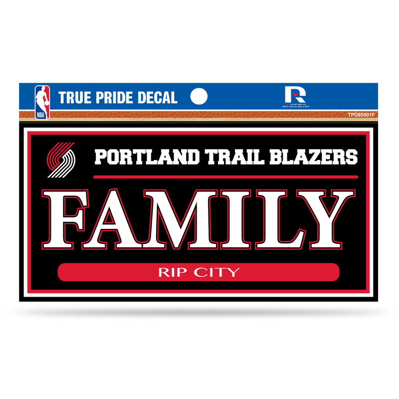 Trail Blazers 3" X 6" True Pride Decal - Family