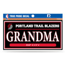 Trail Blazers 3" X 6" True Pride Decal - Grandma