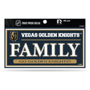 Golden Knights 3" X 6" True Pride Decal - Family