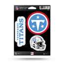 Tennessee Titans Triple Play Sticker
