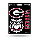 Georgia University Triple Play Sticker