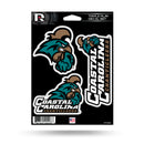 Coastal Carolina Triple Play Sticker