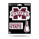 Mississippi State Bulldogs Triple Play Sticker Set