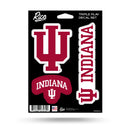 Indiana University Triple Play Stickers