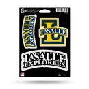 La Salle Explorers Triple Play Sticker