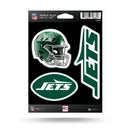 New York Jets Triple Play Sticker Set