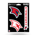 Saginaw Valley State Cardinals Triple Play Sticker