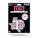 Texas Southern Tigers Triple Play Sticker