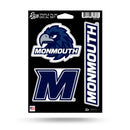 Monmouth University Hawks Triple Play Sticker