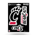 Cincinnati Bearcats Triple Play Sticker