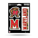 Maryland Terrapins Triple Play Sticker
